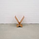 Vintage wooden magazine rack umbra