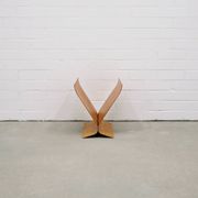 Porte-revues vintage en bois umbra