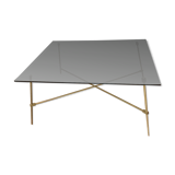 Table basse en verre designer Marie-Henri