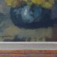 Still life with yellow flowers in a vase, ca. 1930-1950
