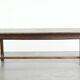 Antique oak dining table from the 18th century for 6 to 8 people