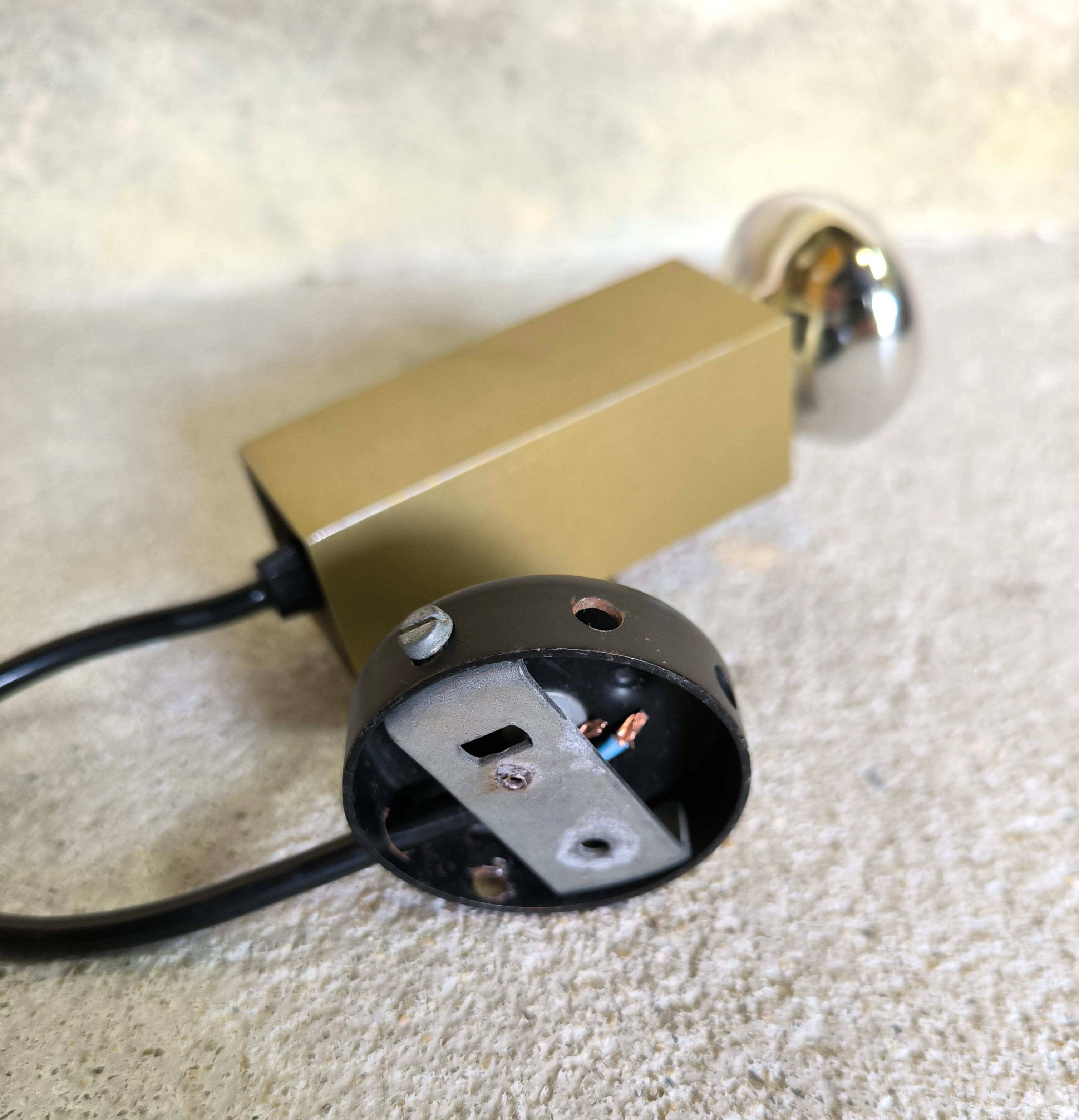 Pair of vintage spotlights