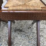 Suite of 6 wooden chairs  1940/1950