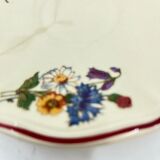 Duo of sub-cups sarraguemines décor agreste