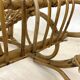 Vintage 1960s rattan rocking chair