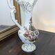 Antique Bassano ewer in cracked ceramic