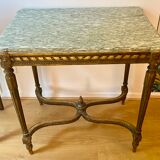 Middle table console marble top