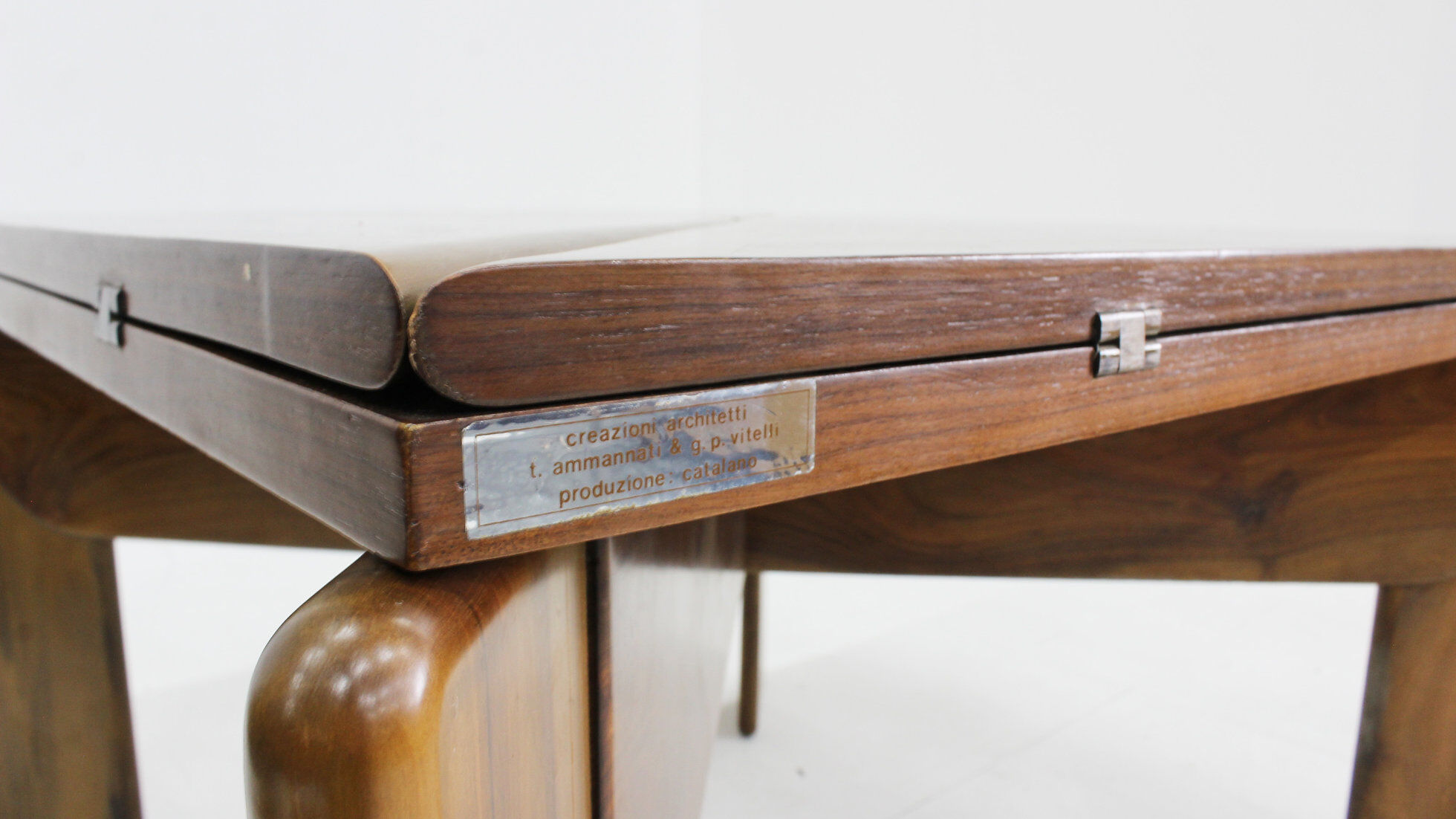 Vintage extendable dining table by Ammannati & Vitelli Giampiero for Catalano