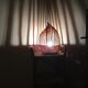 Vintage rattan lamp