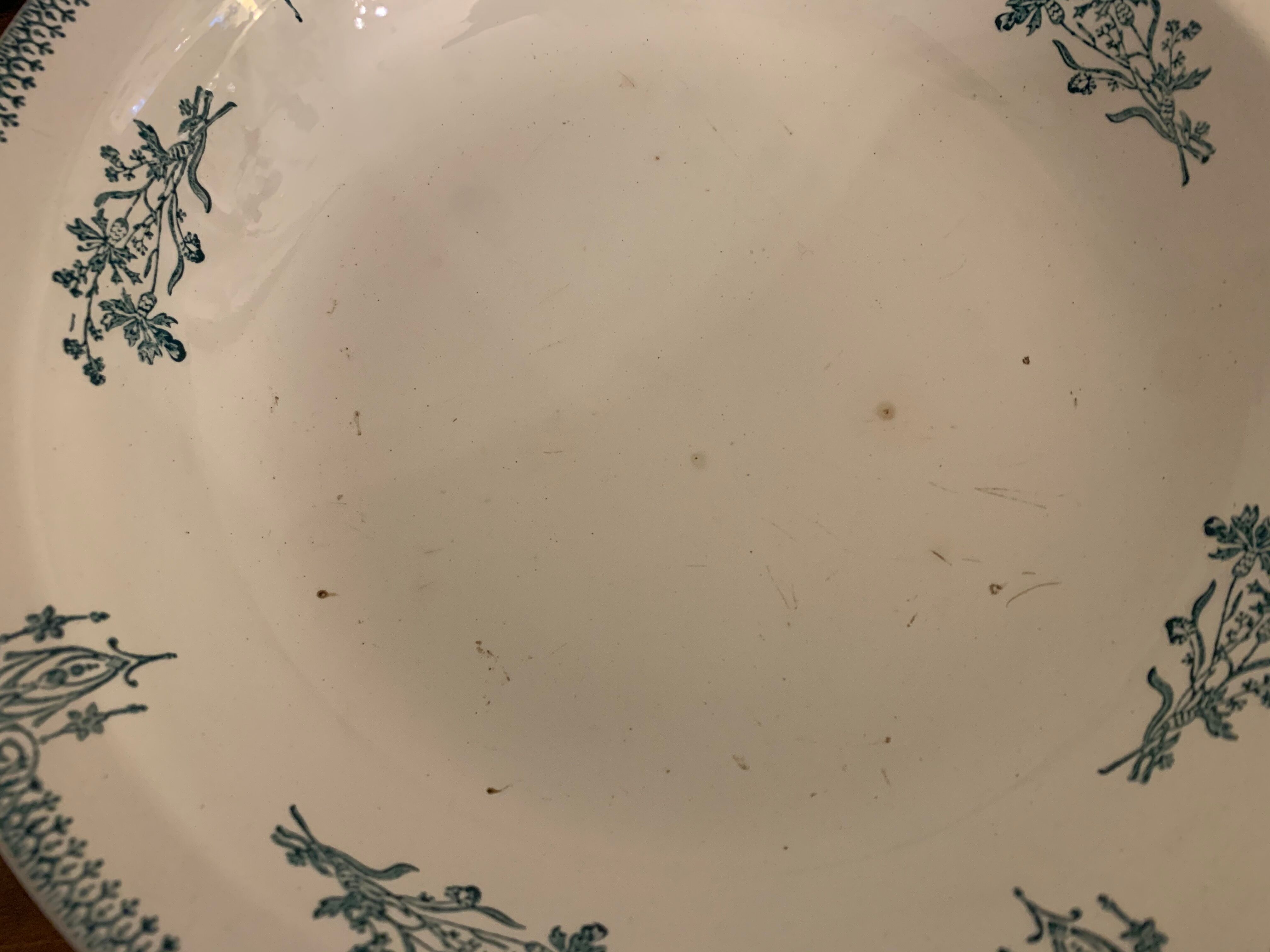 2 art deco dishes Saint Amand