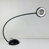 Black Italian desk lamp by C. Zaffaroni Turate, 1980s.