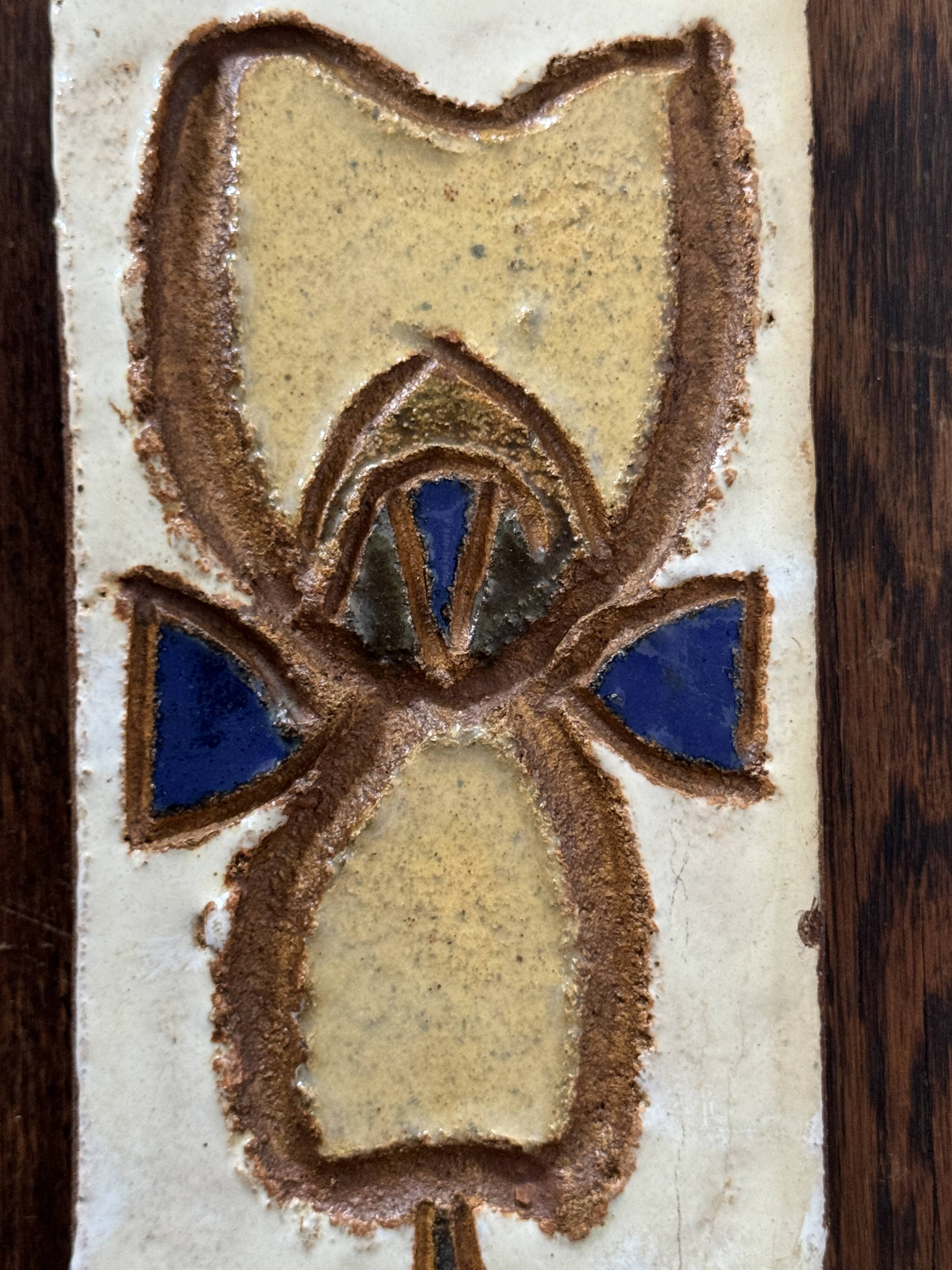 Ceramic wall plaque by the Argonauts, Vallauris, 1960