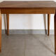 Vintage oak dining table from the 50s