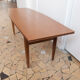 Scandinavian coffee table spindle feet