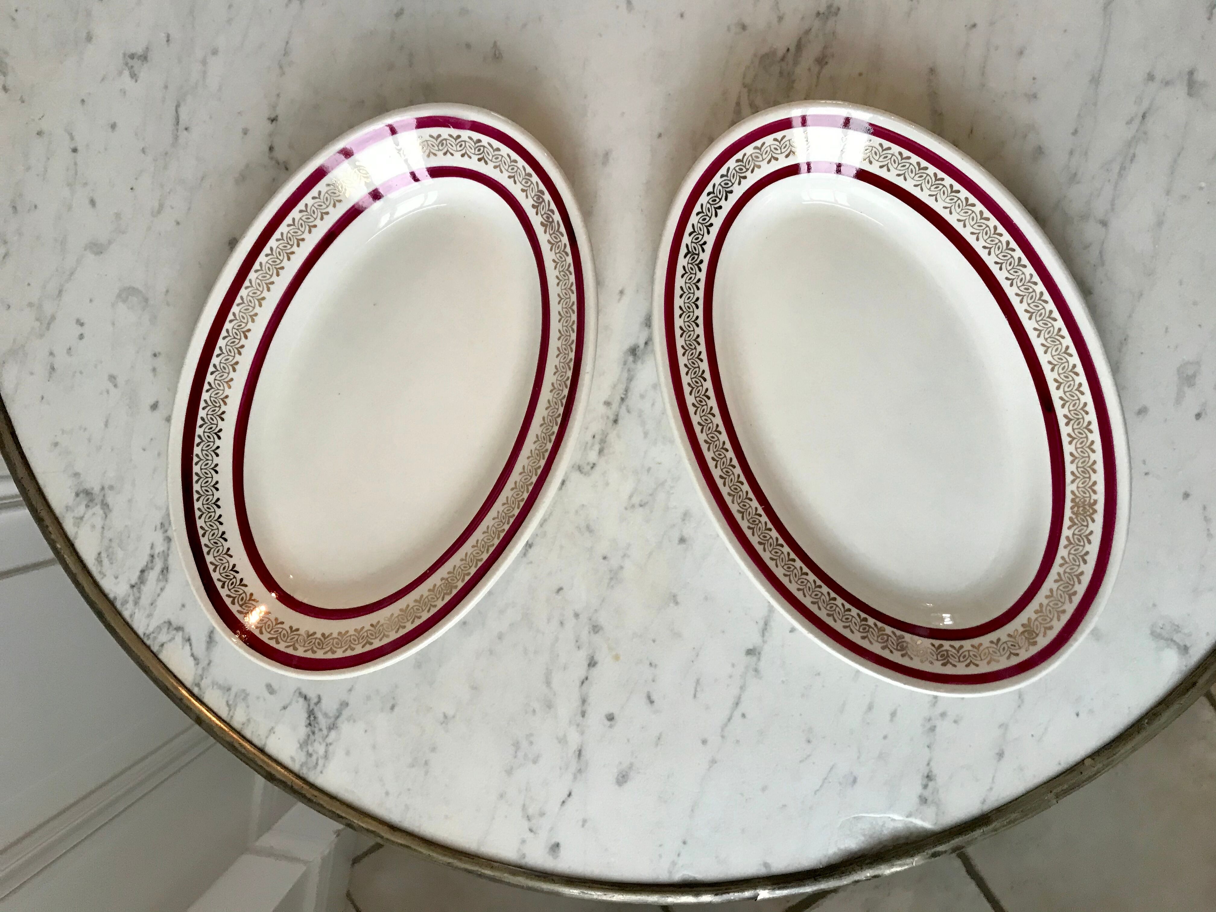 Duo of raviers Gien 50s