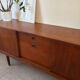 Vintage teak enfilade from the 1960s.