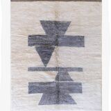 Tapis beni ouarin fait main traditionnelle taille 150 x 250 cm