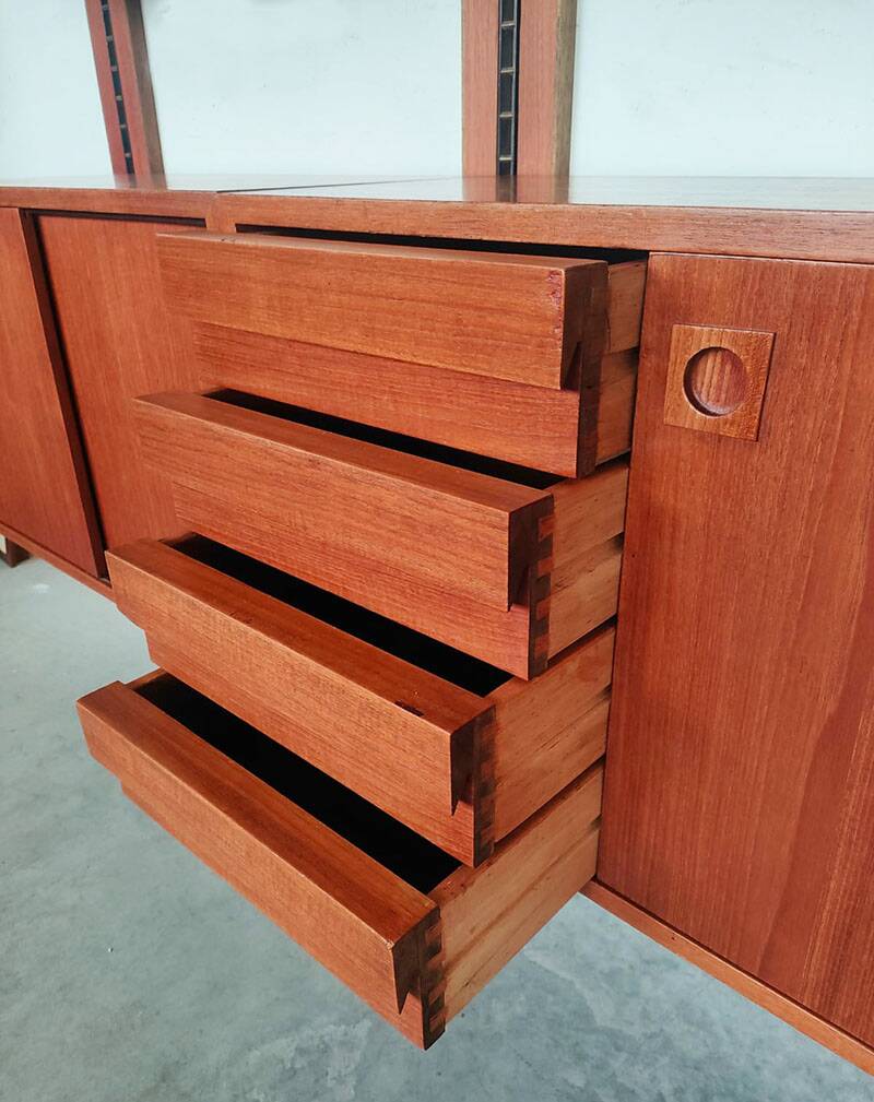 Poul Cadovius modular bookcase, Denmark, 1960s