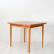 Vintage Scandinavian Teak and Oak Dining Table