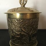 Pot à tabac en bronze Max Le Verrier