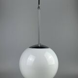 1960s and 1970s Globe Lamp, Hanging Lamp, Glass Ceiling Lamp, Space Age Des