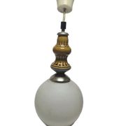Postmodern Communist pendant lamp, Poland, 1970s