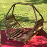 Magazine door in wood 70s