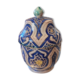 Pot in painted earth