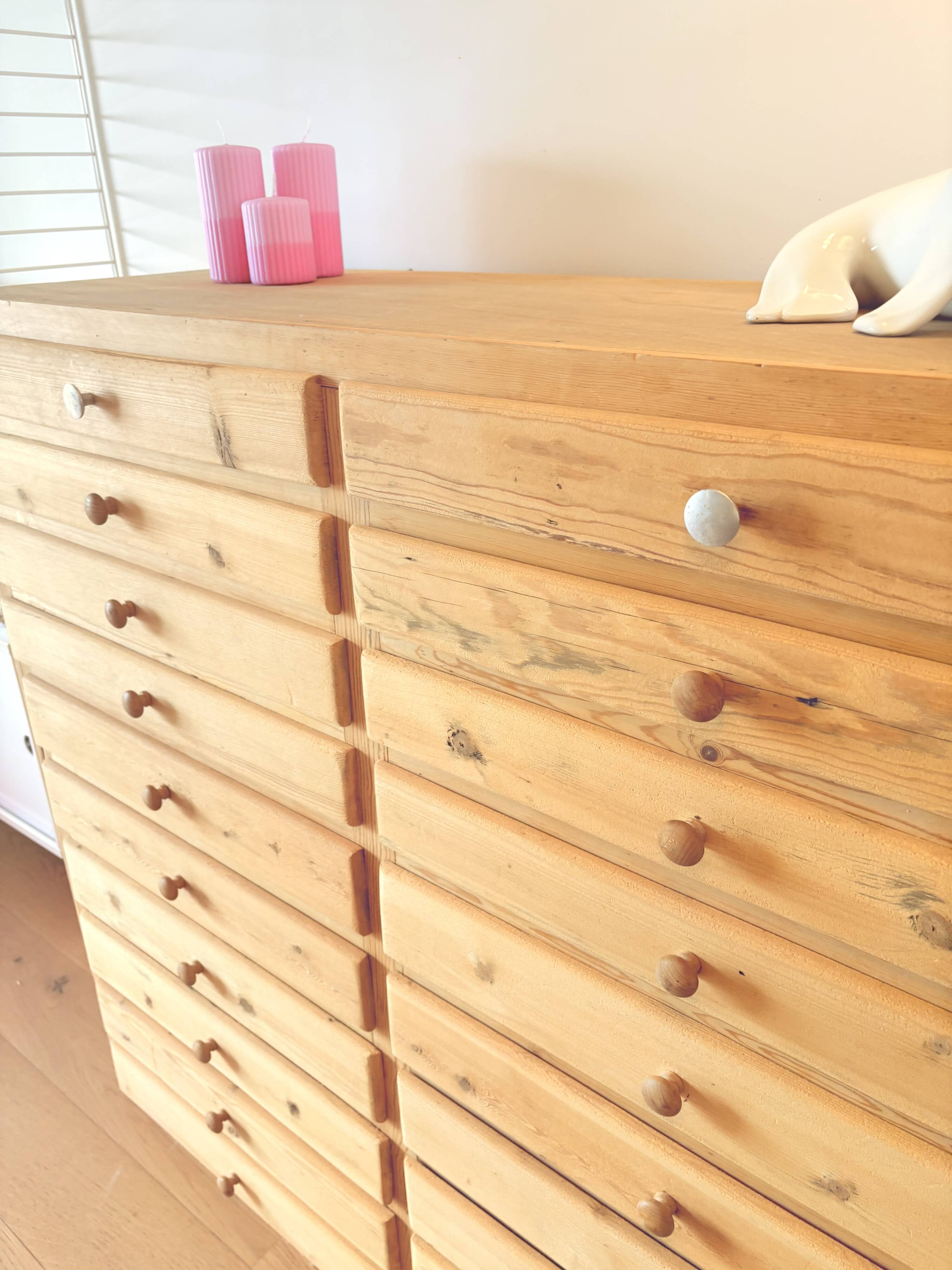 Light pine workshop furniture