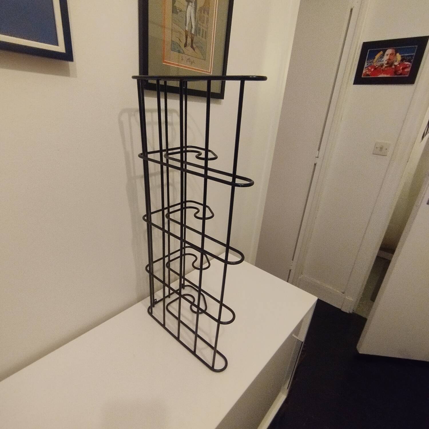 IKEA FRÄN Black coat rack by Louise Hederstrom