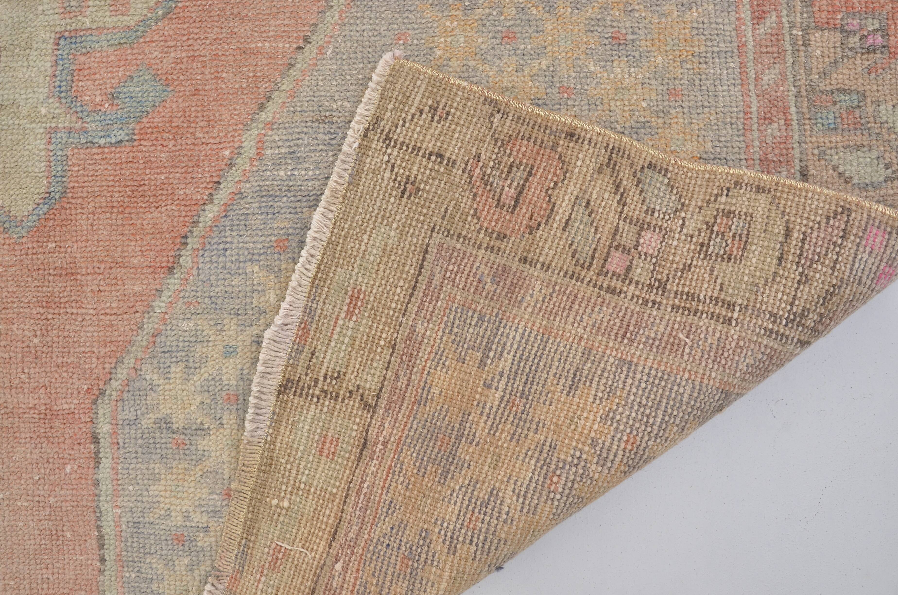 Anatolian Handknotted Floor Orange Rug sku 1287