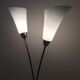 Rare Mid-century White Flower Floor Lamp by Zukov - 1960