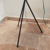 Lampadaire vintage tripode 1950