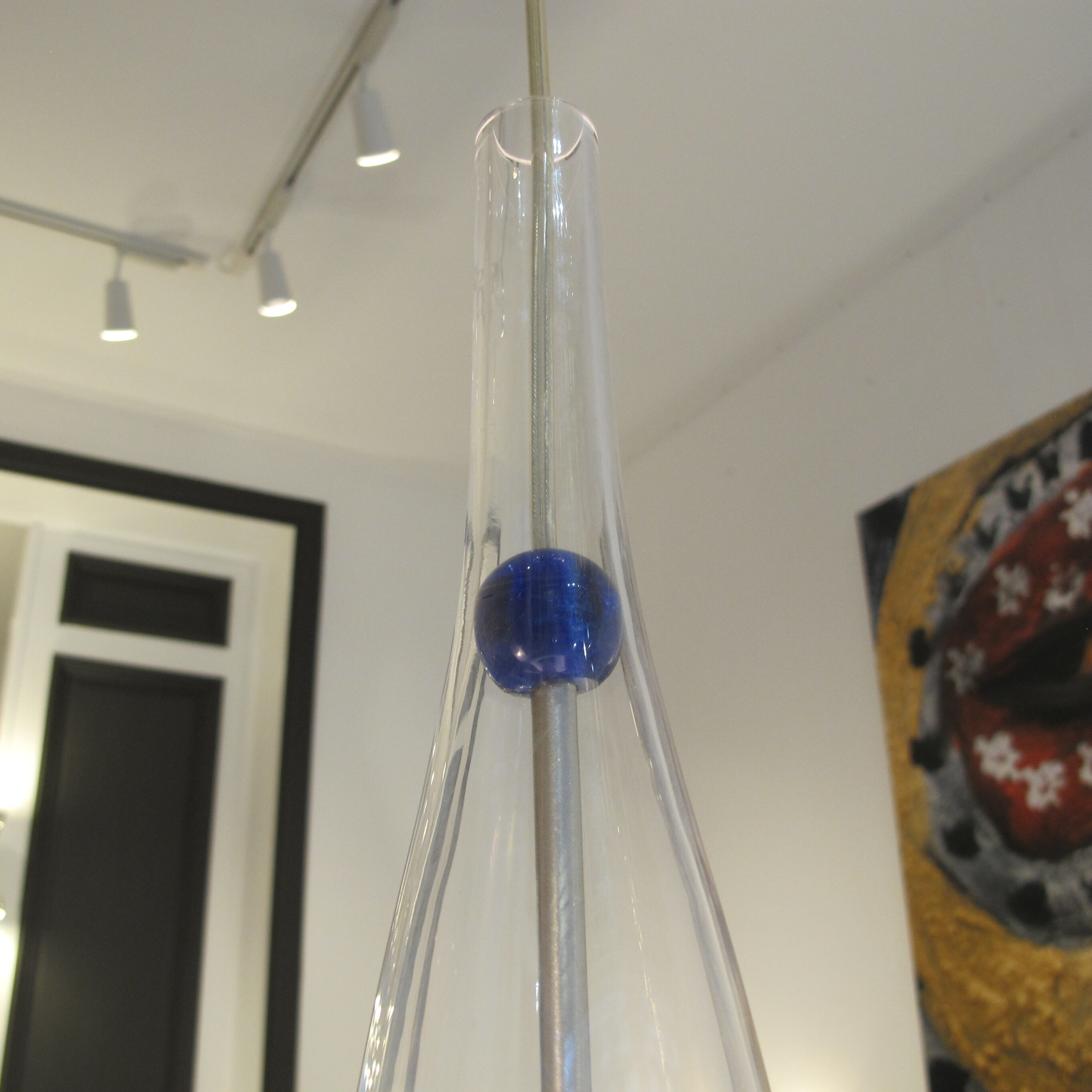 Pair of Murano glass - 1970 Mazzega suspension