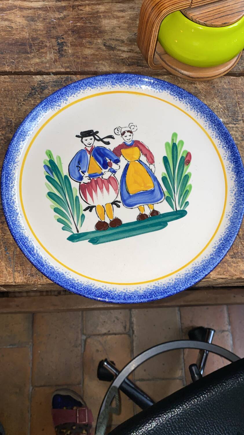 Breton dish or plate