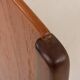 Danish mid century modern teak bed by Sidelmann Jakobsen, 1960s