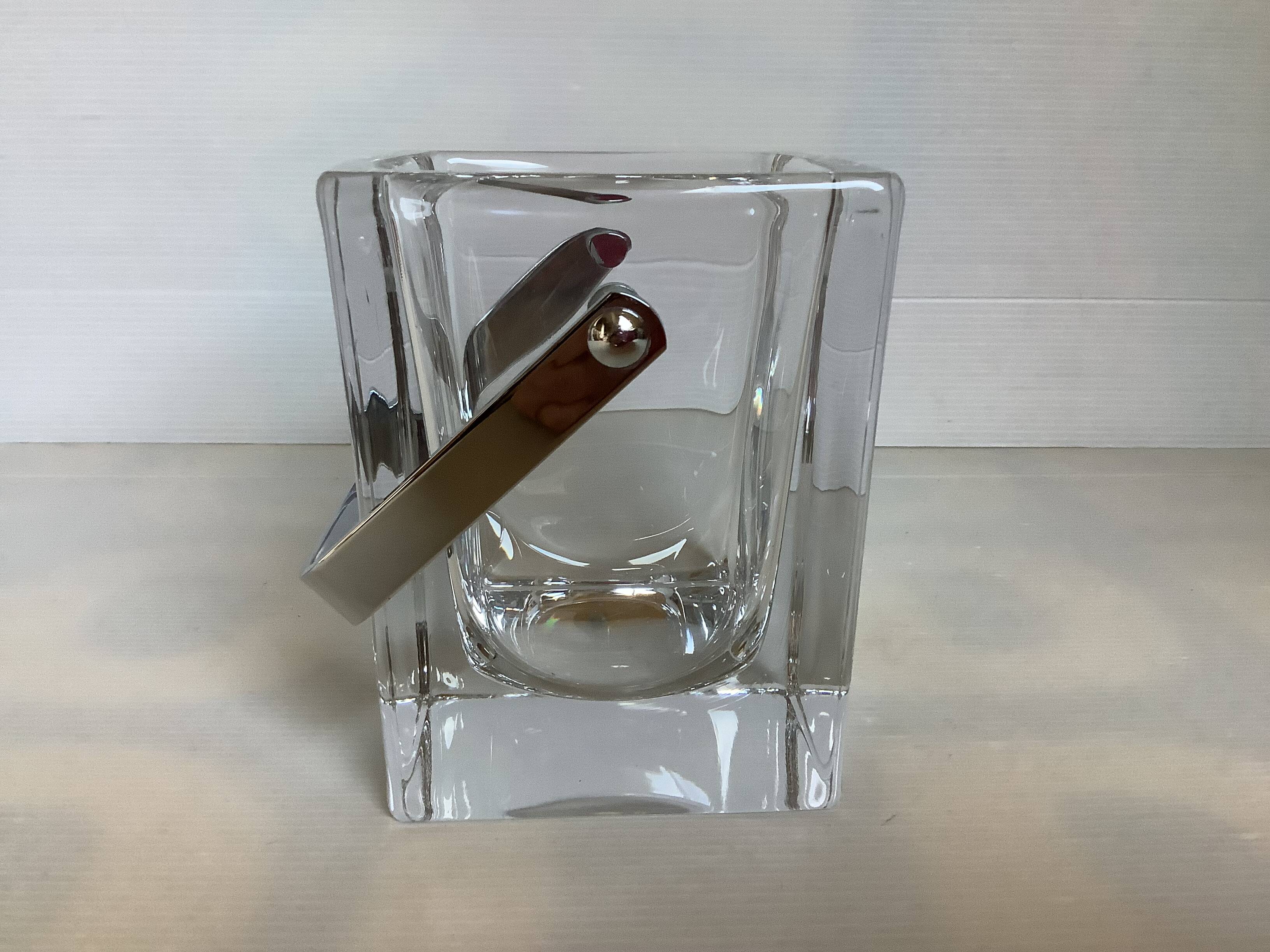 Crystal ice bucket from Sèvres