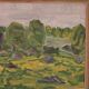 Original Swedish Oil on Panel – “Trees” by Gunnar Wärn – Signed