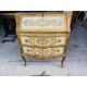 Chest of drawers with 2 drawers, secretary in gilded wood.