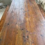 Guinguette table and its 2 benches