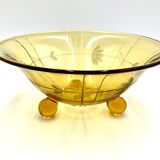 Glass Bowl, Poland, 1960s