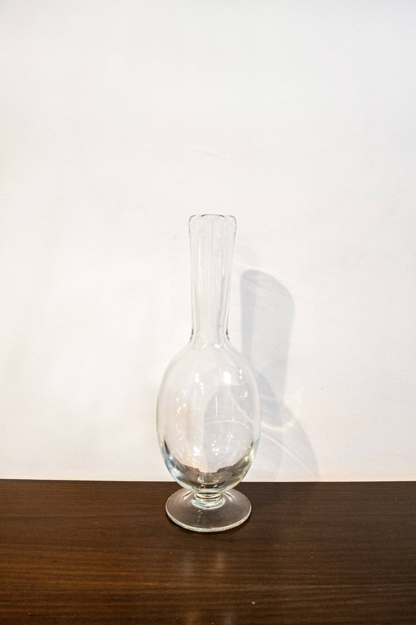 Bottiglia in vetro spesso Italia Anni '70