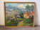 Oil on panel "Old farmhouse", High Vallespir, Provence