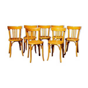 lot 7 chaises Baumann
