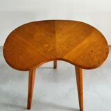 Vintage wooden side table or end table from the 60s