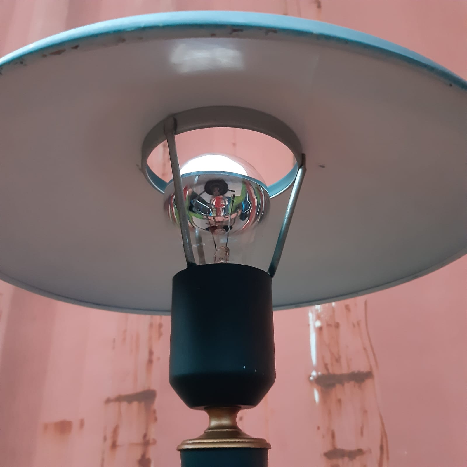 Tripod desk lamp design by Louis Kalff for Phillips 1960's "jewel" model