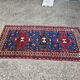 Antique Karabakh carpet, naturally dyed wool, Caucasus 19th century