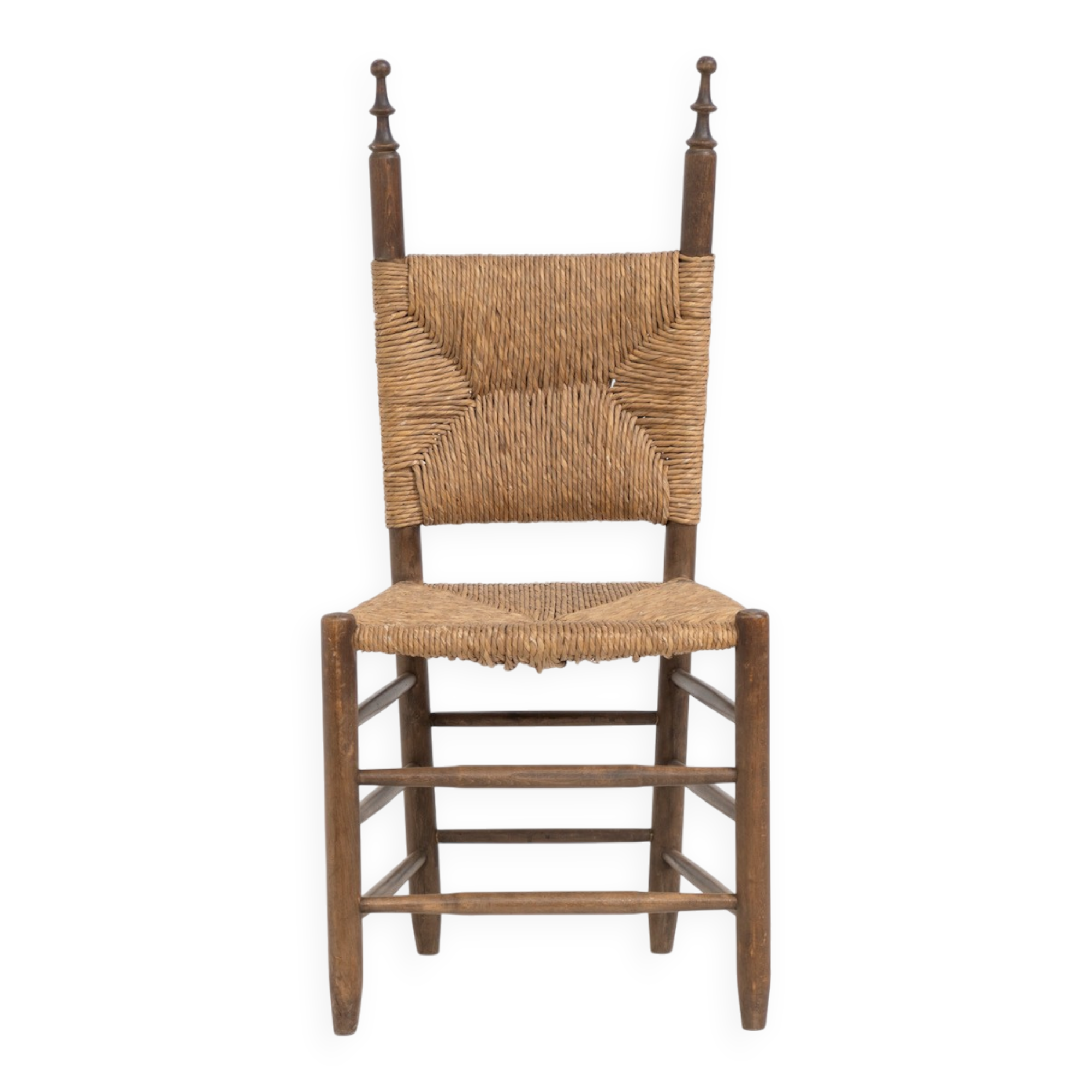 Chaise latérale espagnole vintage