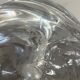 pair of crystal candlesticks signed Schneider 1970