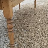 Elegant and refined 230 X 73 solid oak farmhouse table.